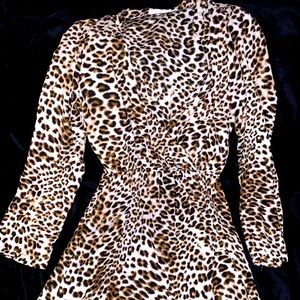 All in Favor Sexy Leopard Dress
